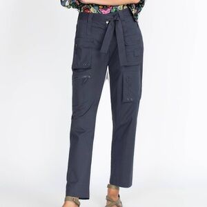 Johnny Was Pete & Greta Tyla Belted Cargo Pants